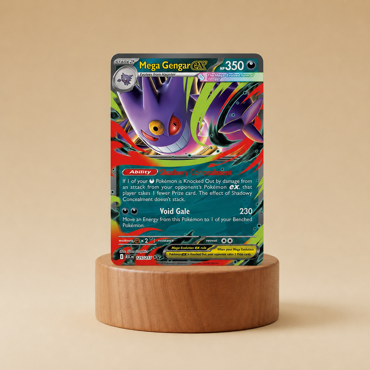 Mega Gengar ex #125