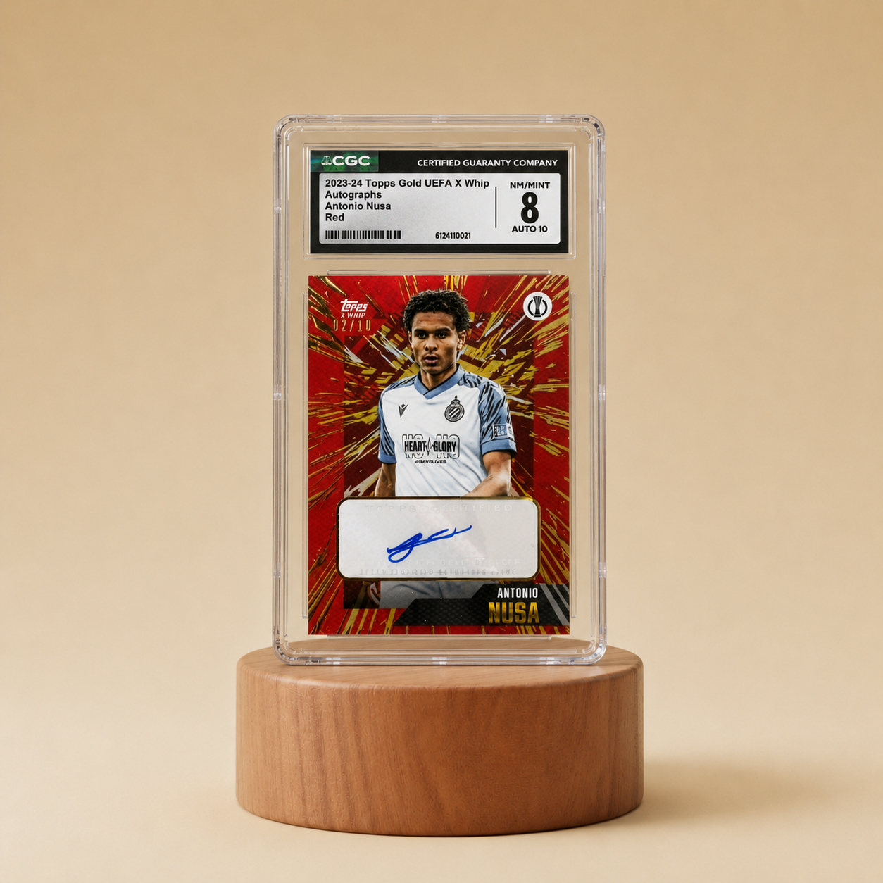 Antonio Nusa, Auto /10